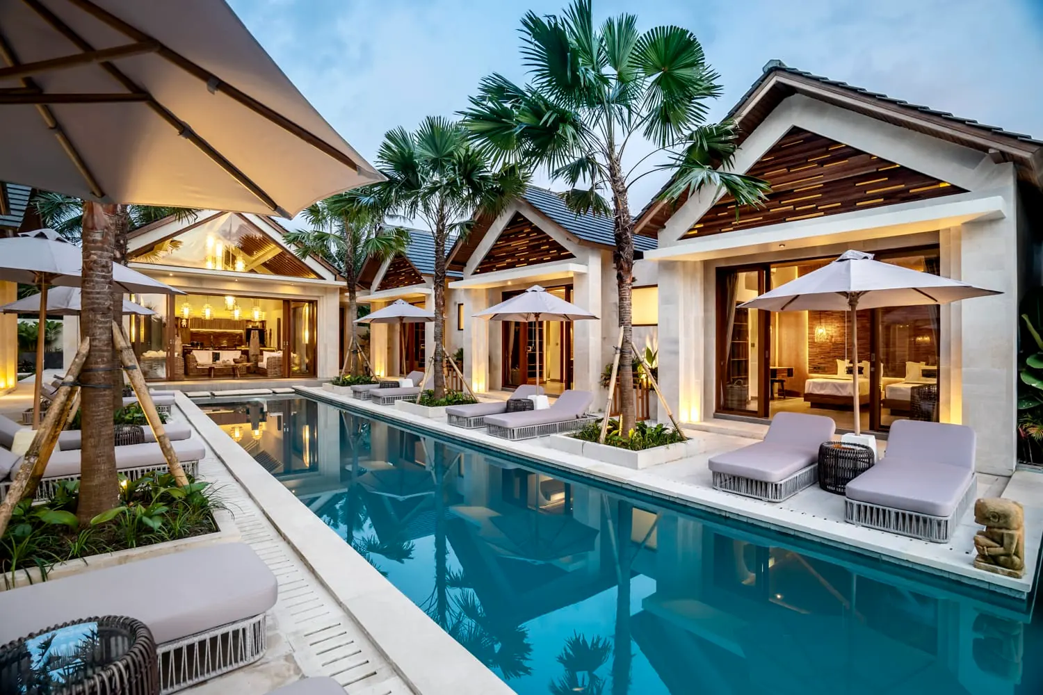 6 BR Courtyard Pool Retreat Ubud — 6BR Villa Rental in Ubud
