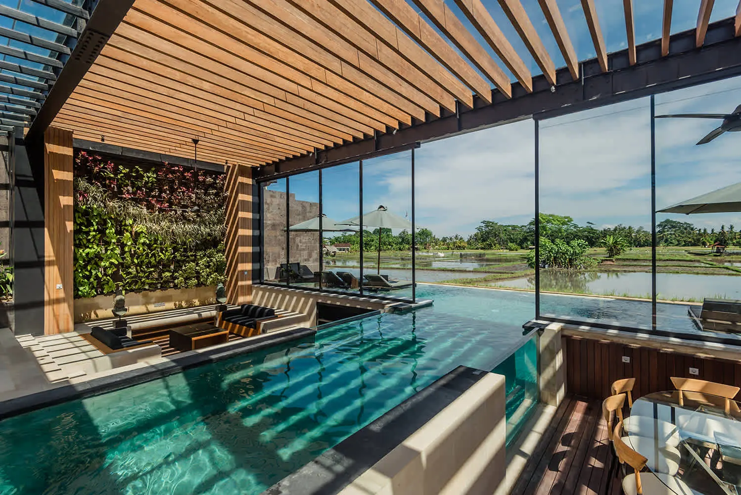 4 BR Rice-Field Courtyard Villa Ubud — 4BR Villa Rental in Ubud — image 4
