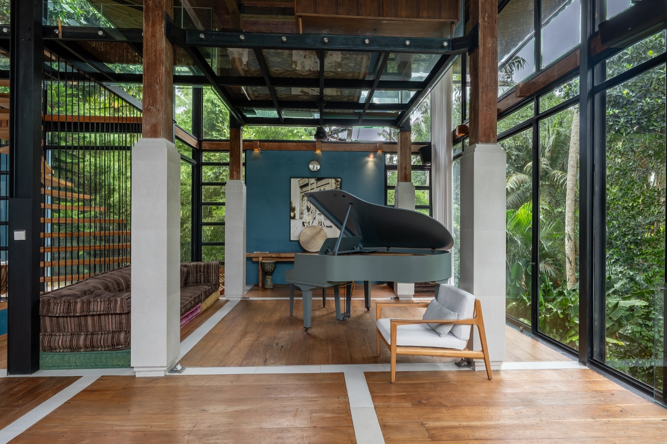 Belvedere, Castle of Glass - 4 Bedroom Villa, Ubud in Ubud, Bali