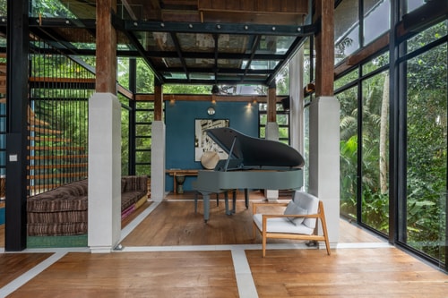Belvedere, Castle of Glass - 4 Bedroom Villa, Ubud in Ubud, Bali — image 1