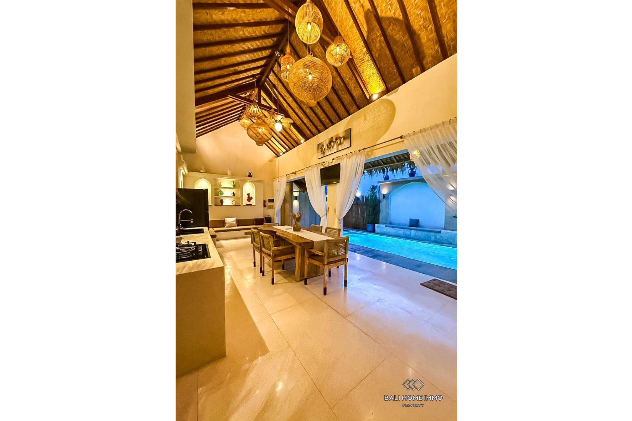 MEDITERRANEAN 3 BEDROOMS VILLA FOR MONTHLY RENTAL IN BALI - BALANGAN — image 6