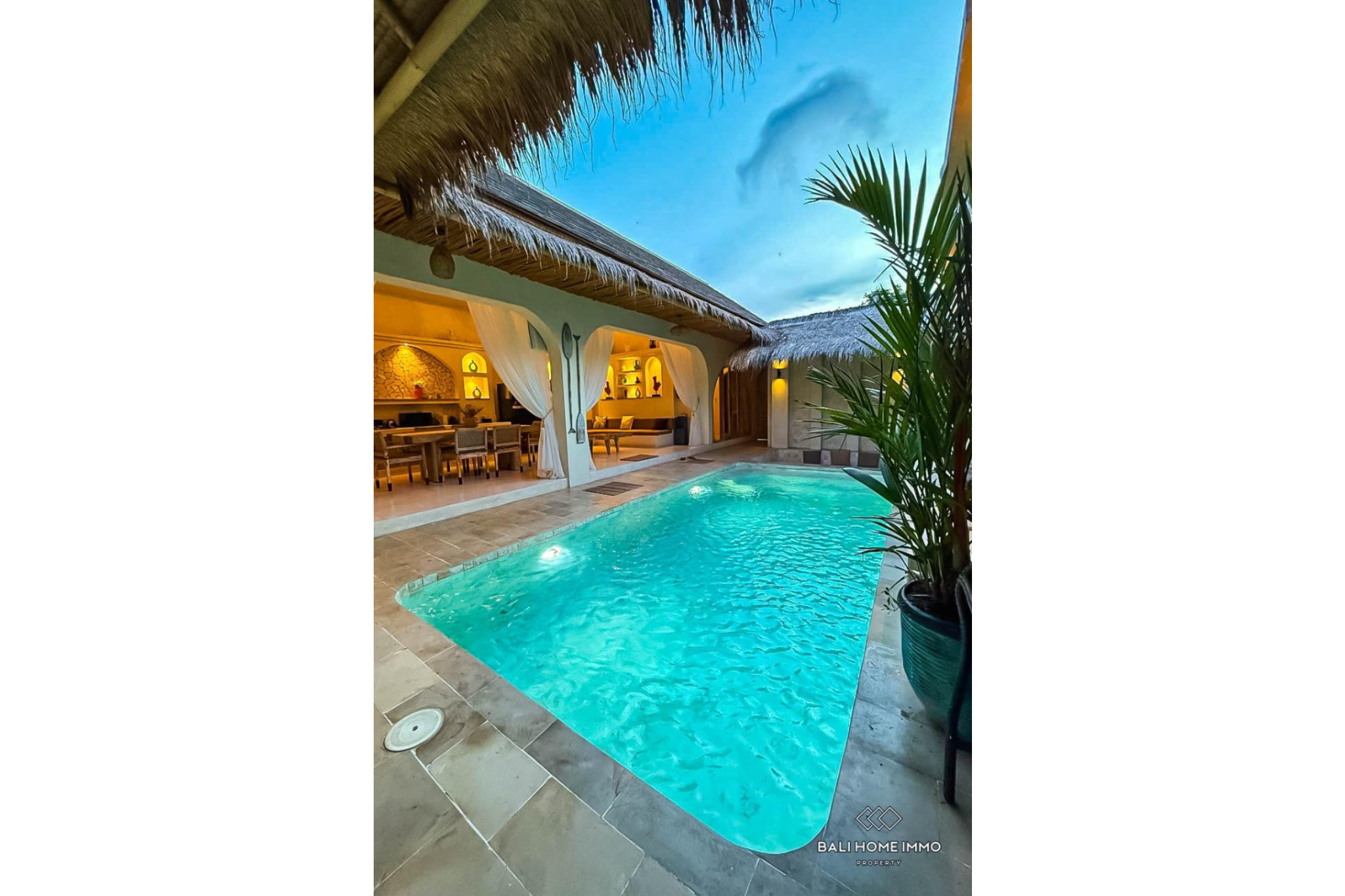 MEDITERRANEAN 3 BEDROOMS VILLA FOR MONTHLY RENTAL IN BALI - BALANGAN — image 1