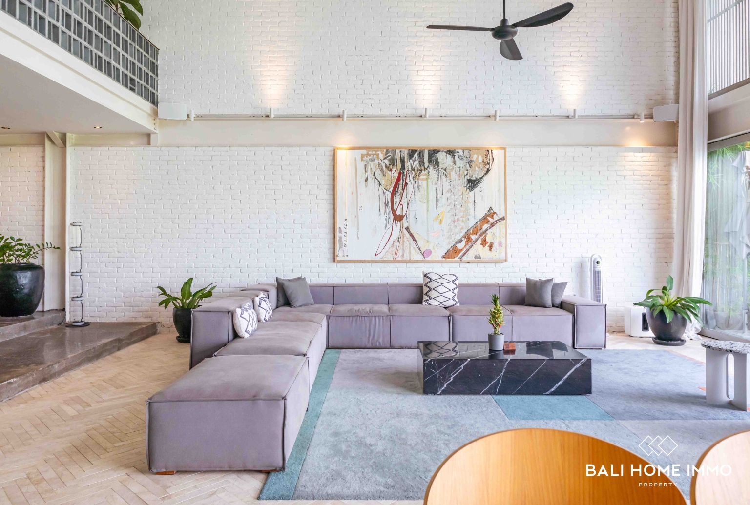 Ricefield view 4 Bedroom Villa for rent in Babakan Canggu — image 3