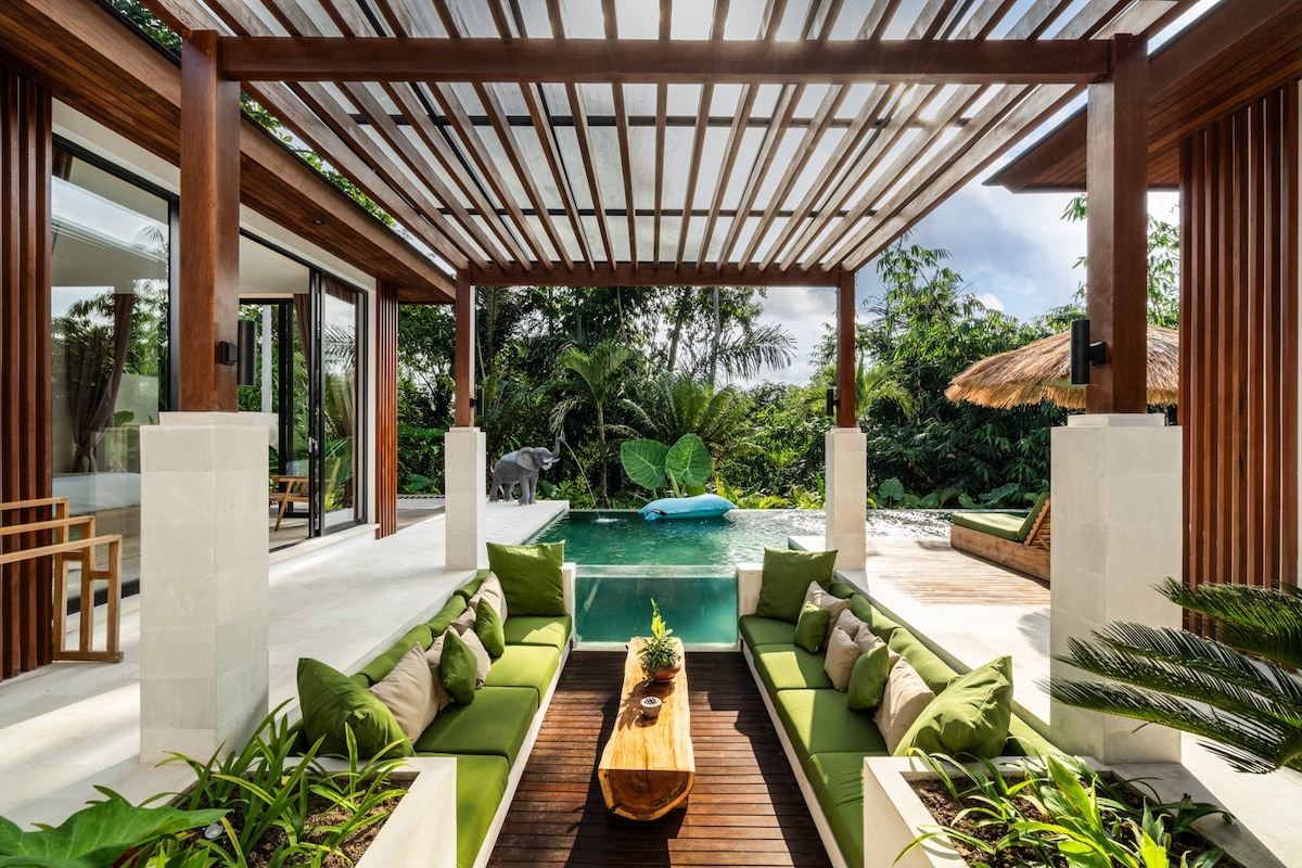 Garden Villa Saci · 3BR · Ubud — 3BR Villa Rental in Ubud — image 2